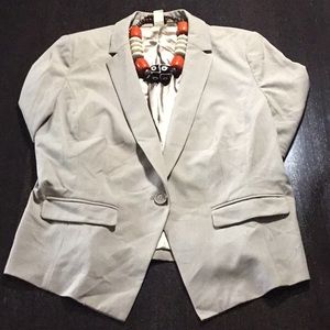 Tan blazer